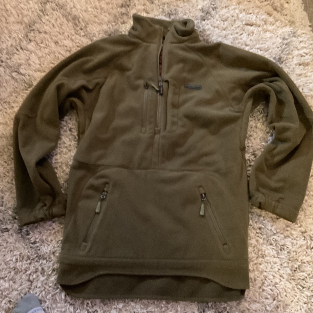 Banded‎ Tactical Hunting Gear Mens Small Fleece Quarter Zip Pullover Olive Green